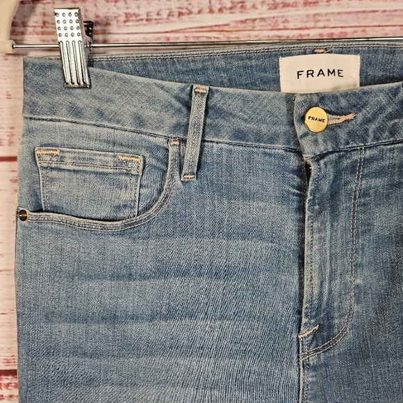 Frame Le Crop Mini Boot Denim Jeans - Picture 5 of 15